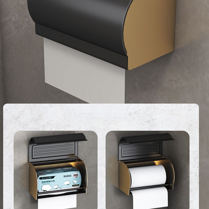 BowLift | Black & Brass Bathroom Set Modern Style Bathroom Accessories As Individual Piece Or As Set