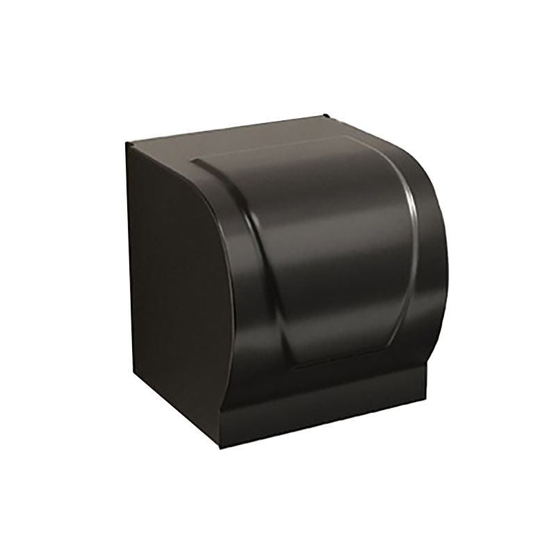 BowLift | Chrome/Black Classic Bathroom Accessory Set Modern Bath Shelf/Towel Bar & Paper Holder