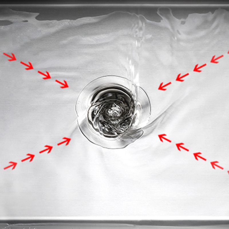 BowLift | Contemporary Style Kitchen Sink Stainless Steel Colorfast Built-in Sink