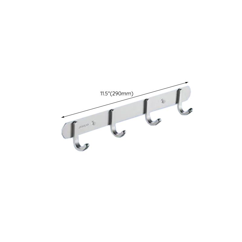 BowLift | Contemporary bathroom accessory set made of aluminum with towel holder/bath shelf
