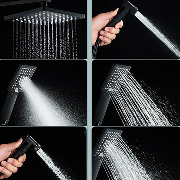 BowLift | Adjustable Spray Sample Shower Combination Metal Shower Fitting Arm Shower Head with Slip Bar