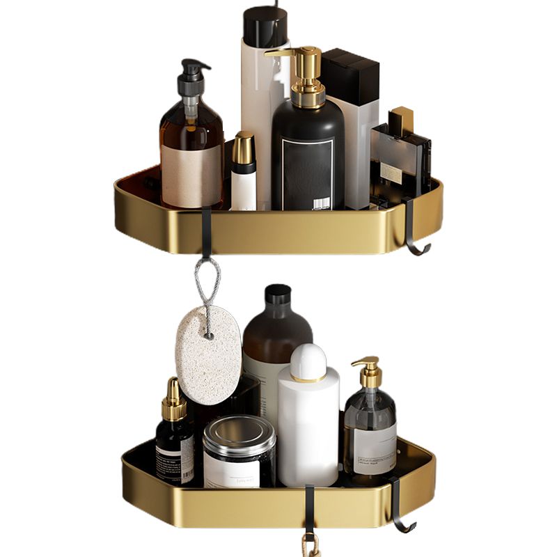 BowLift | Contemporary stainless steel bathroom accessories as a single piece or in a set in black and gold