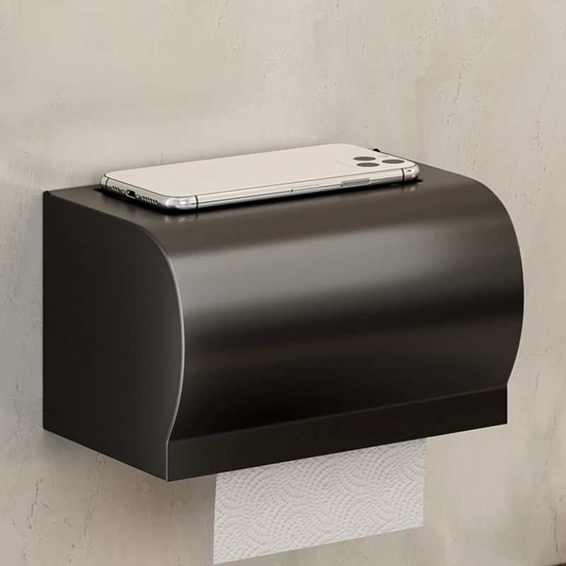 BowLift | Modern Bathroom Accessories Set Black Bath Shelf Bath Accessories Set