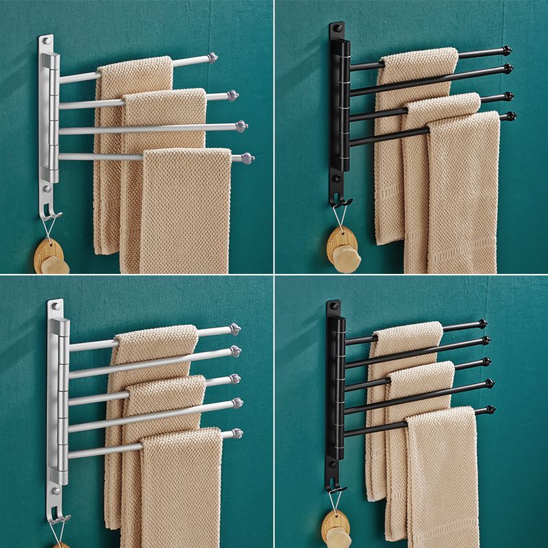 BowLift | 2-piece towel bar made of stainless steel Modern 13.6" B bathroom accessory set