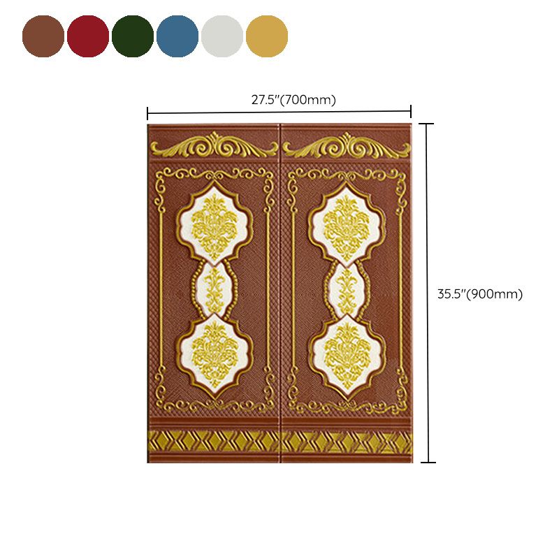 BowLift | 3D embossed wall panel Glam style waterproof wall panel for the living room