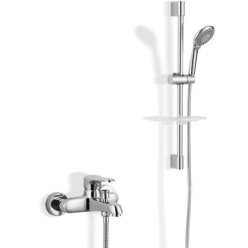 BowLift | Bathroom Bathtub Pull-Out Wall-Mounted Hand Shower Fixed Bathtub Faucet