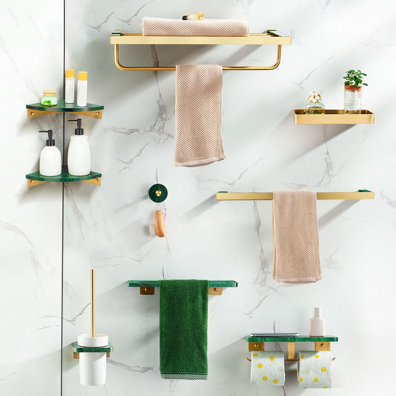 BowLift | Brass Bathroom Accessories Set Marble Bathroom Accessories Set for Home