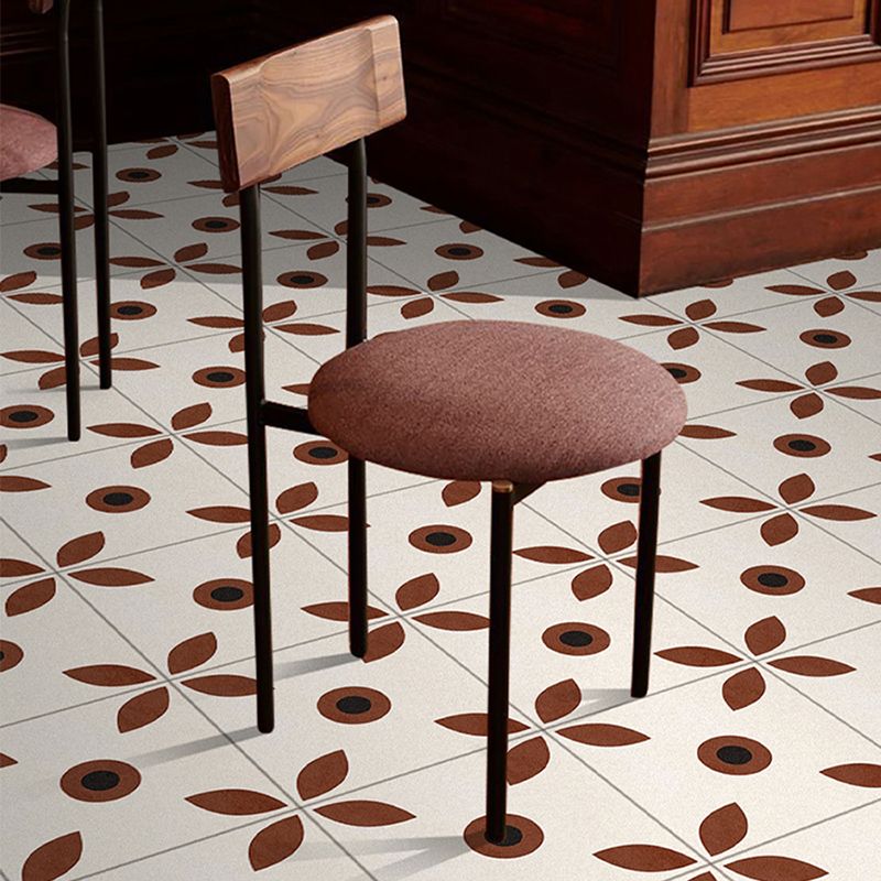 BowLift | Indoor Vinyl floor floral pattern peel and stick waterproof square vinyl floor