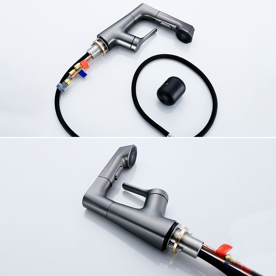 BowLift | Contemporary Sink Faucet Plian Low Arc Brass Centerset Sink Faucet