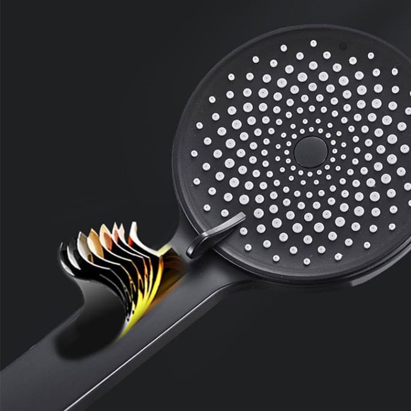 BowLift | Contemporary round shower head in solid color handheld shower head for the bathroom