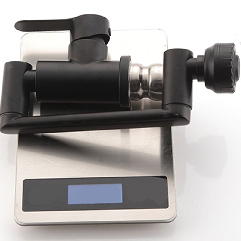 BowLift | Swivel Spout Bathroom Faucet Single Hole Basin Faucet with Lever Handle