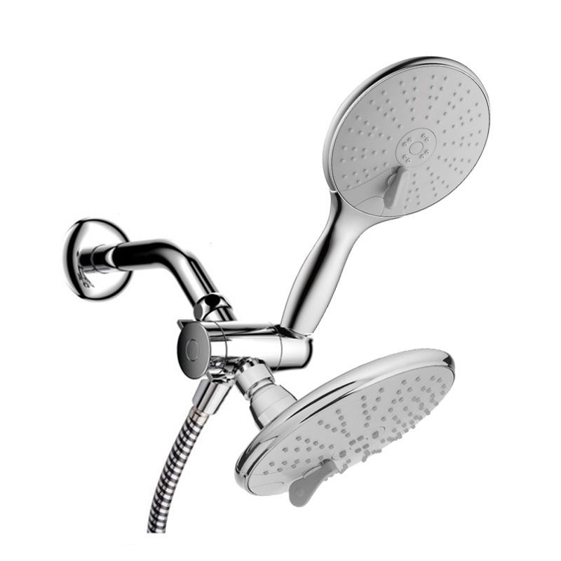 BowLift | Wall-mounted Dual Shower Traditional Round Dual Shower Heads