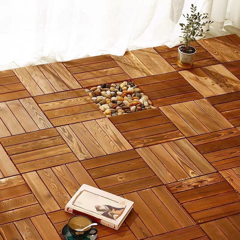 BowLift | Pine Dark Laminate Flooring Mold Resistant Laminate Plank Flooring