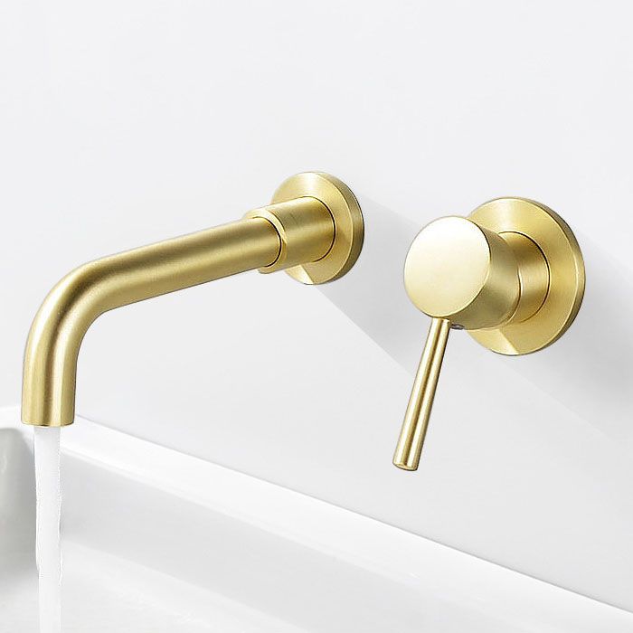 BowLift | Wall mounted metal bathtub faucet single lever swivel bathtub tap trim