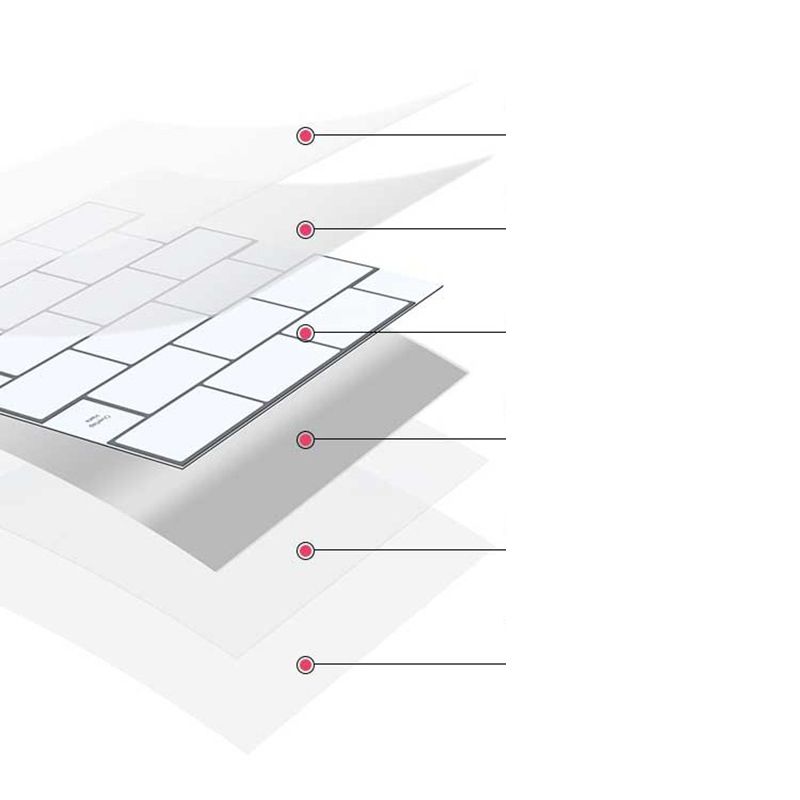 BowLift | White subway tiles waterproof peel & stick tile for kitchen backsplash