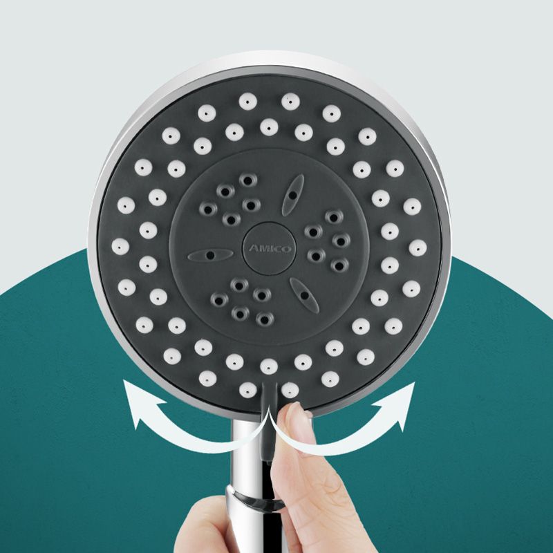 BowLift | Contemporary Showerhead Combination Metal Round Handheld Showerhead
