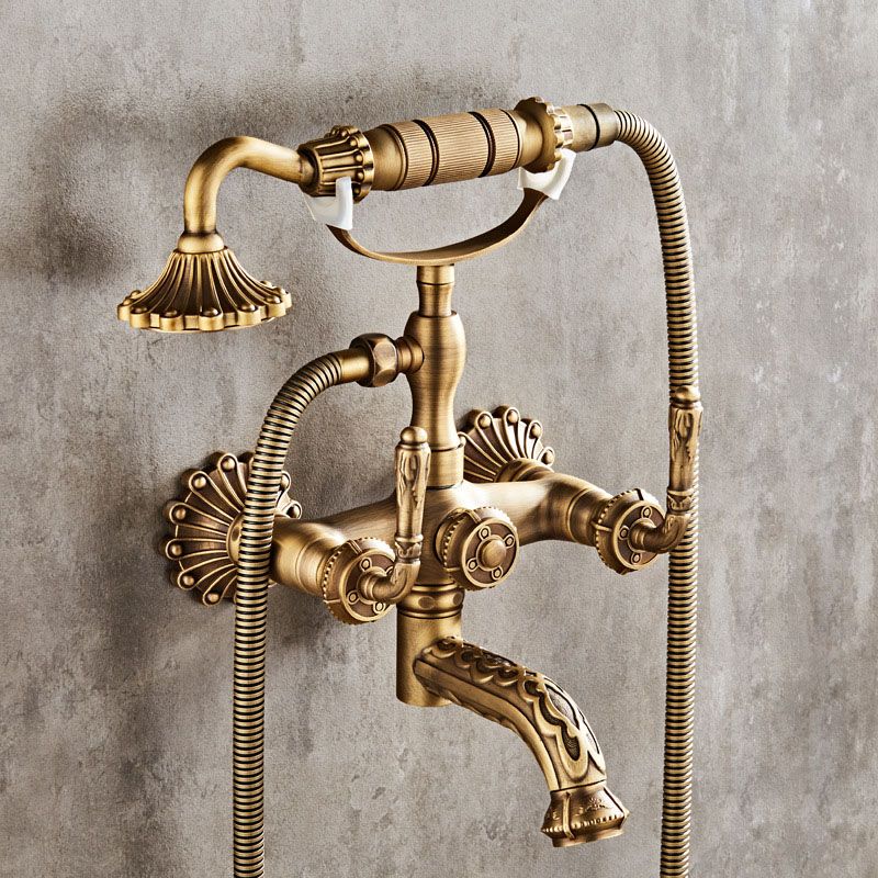 BowLift | Wall Mounted Metal Freestanding Bathtub Filler Copper Freestanding Faucet