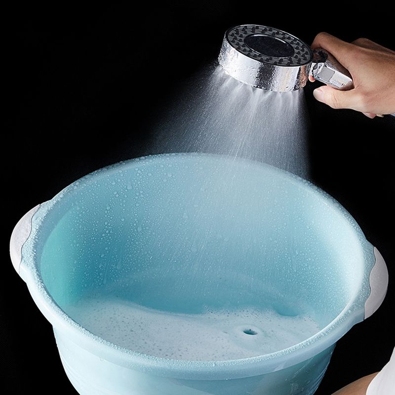 BowLift | Contemporary Wall-Mounted Shower Head Combination Chrome Round Hand Shower