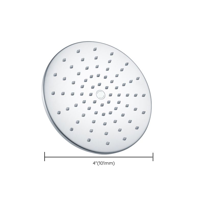 BowLift | Stainless Steel Fixed Shower Head in Silver H2Okinetic Technology Shower Head