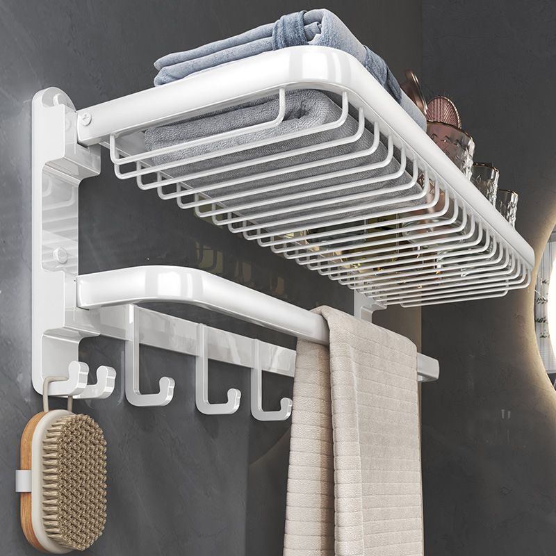 BowLift | Modern Bathroom Accessory Set White Paper Holder Bathroom Shelf Bathroom Fittings Set