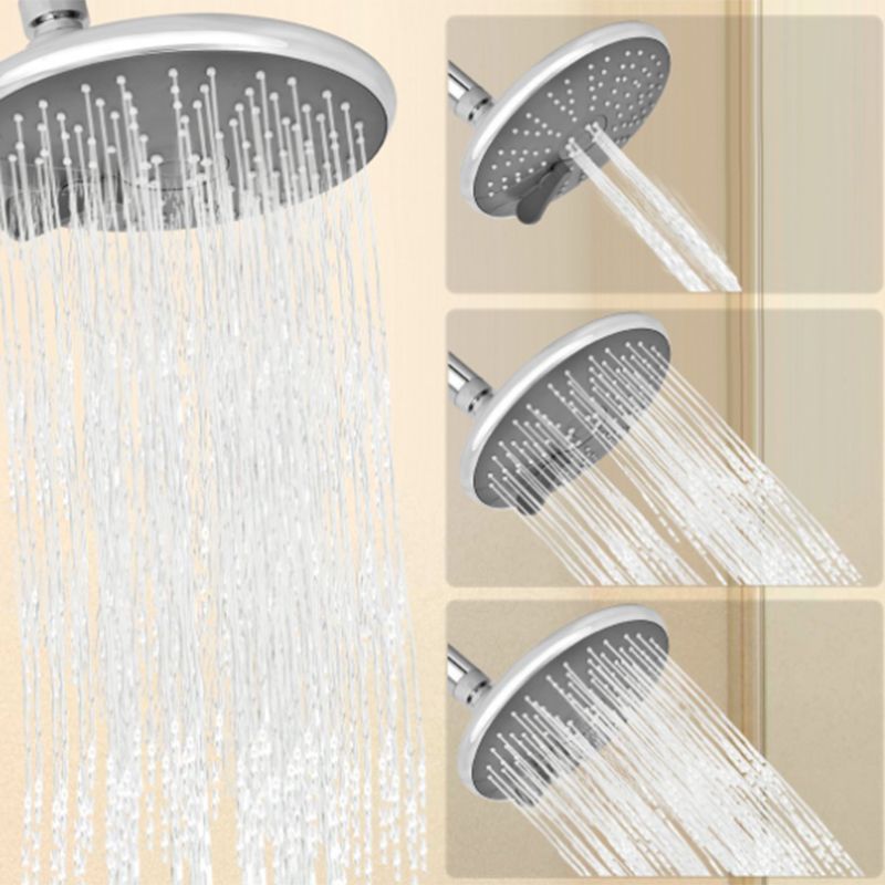 BowLift | Wall-mounted Dual Shower Traditional Round Dual Shower Heads