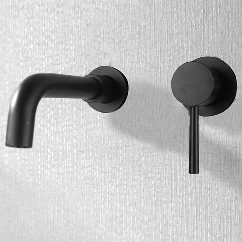 BowLift | Wall-mounted faucet Glam Style sink bathroom faucet with lever handle