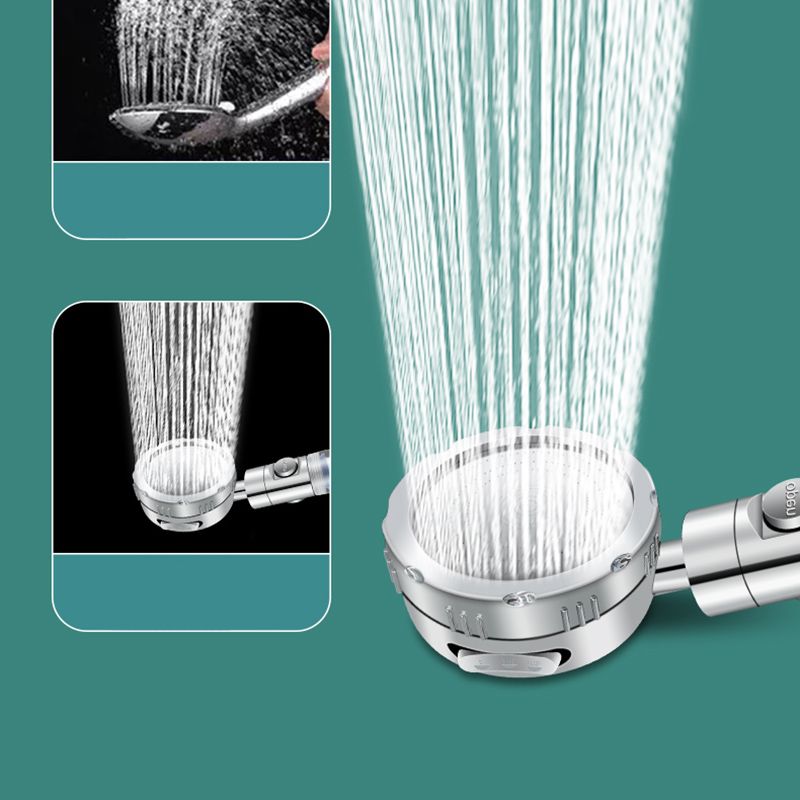 BowLift | Bathroom Shower Head Brass Round Filter Shower Head with Hose