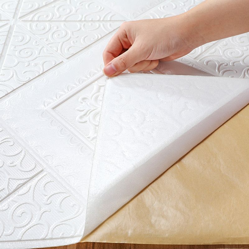 BowLift | 3D embossed interior wall covering Self-adhesive geometric texture wall covering