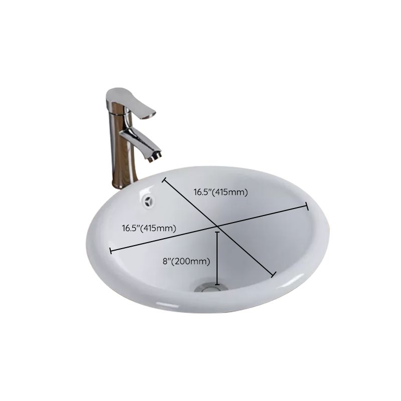 BowLift | Contemporary oval wash stand ceramic metal undercounter basin