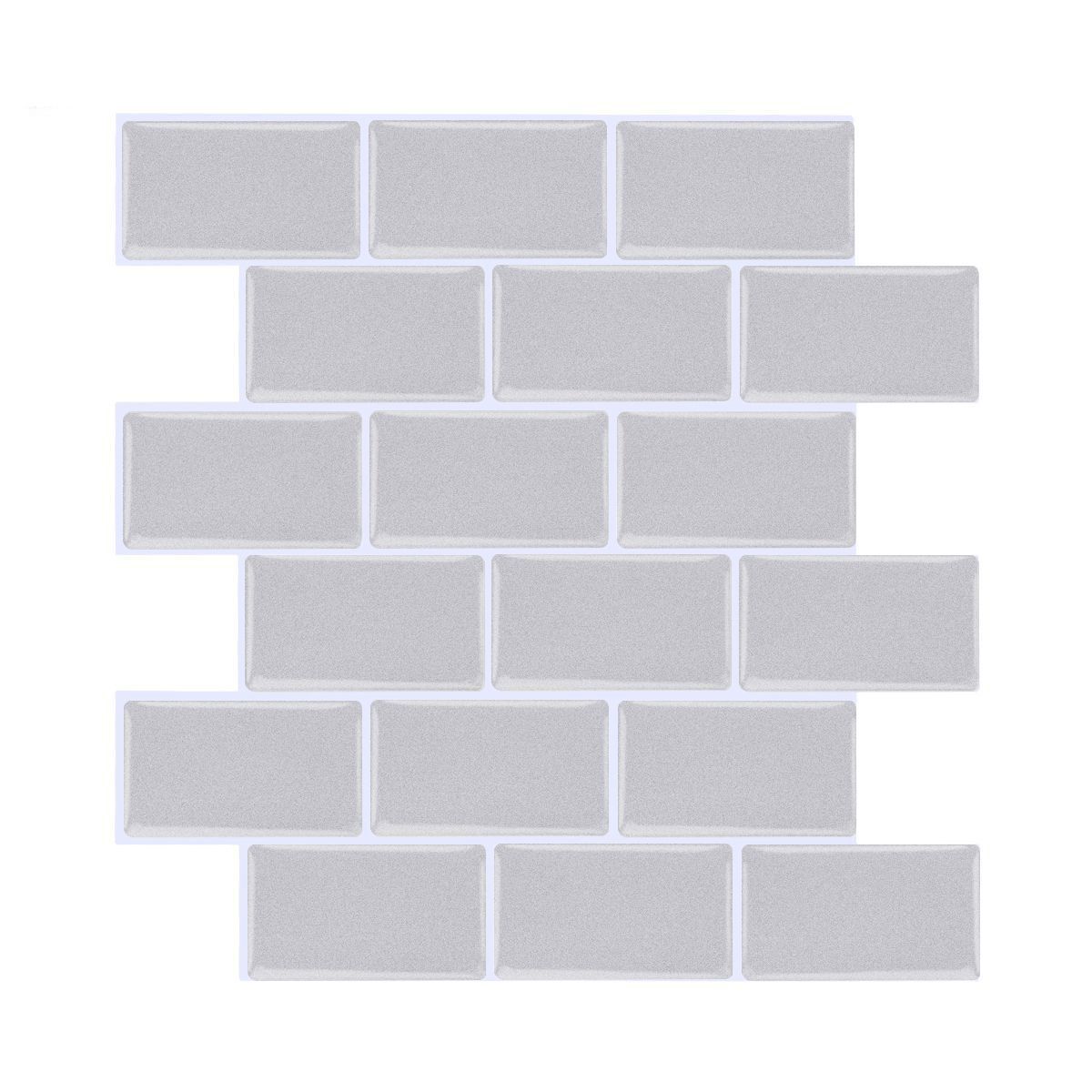 BowLift | Peel and Stick Tiles Rectangular Stain Resistant PVC Subway Peel and Stick Tiles for the Kitchen