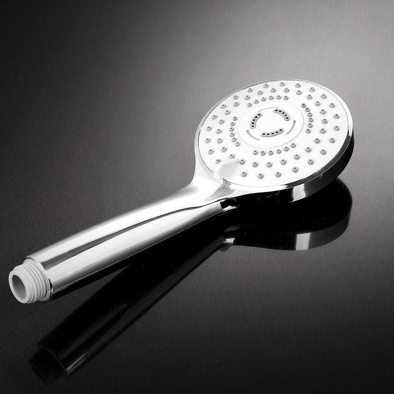 BowLift | Contemporary Handheld Shower Head Adjustable Spray Pattern Silver Shower Head