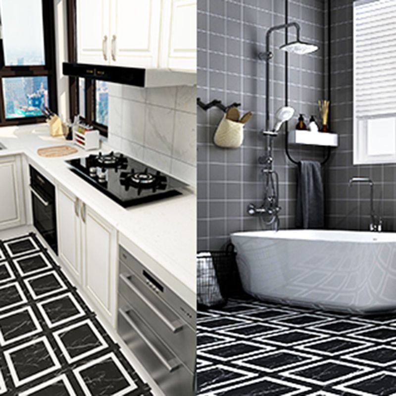 BowLift | Peel and Stick Vinyl flooring Matte vinyl flooring with square edge