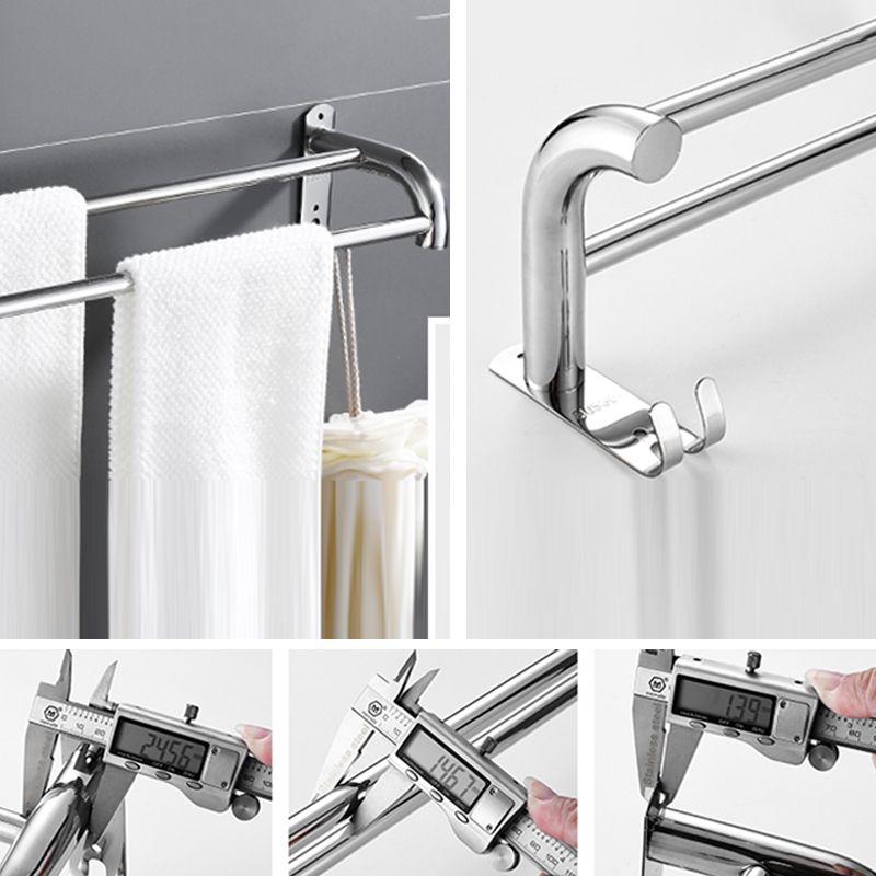 BowLift | Contemporary Metal Bathroom Accessories Single Piece or as Set with Paper Holder