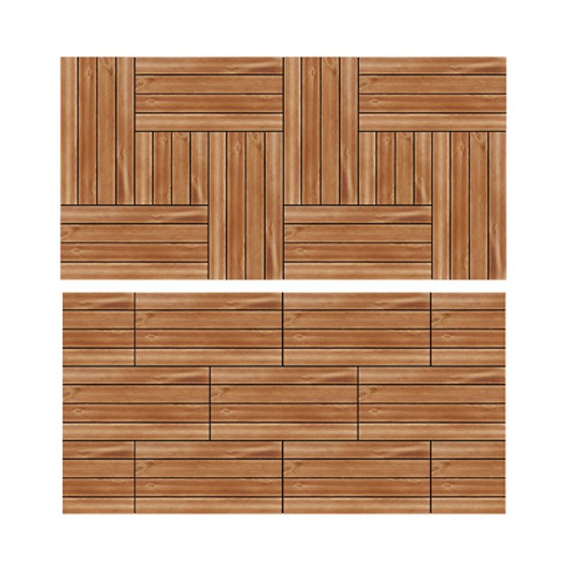 BowLift | Parquet Pine Floor Tile Waterproof Click Lock Traditional Wood Floor for Living Room