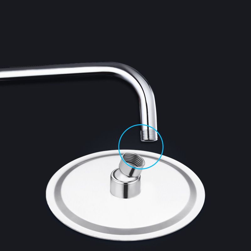 BowLift | Wall-mounted shower head stainless steel fixed shower head with shower arm