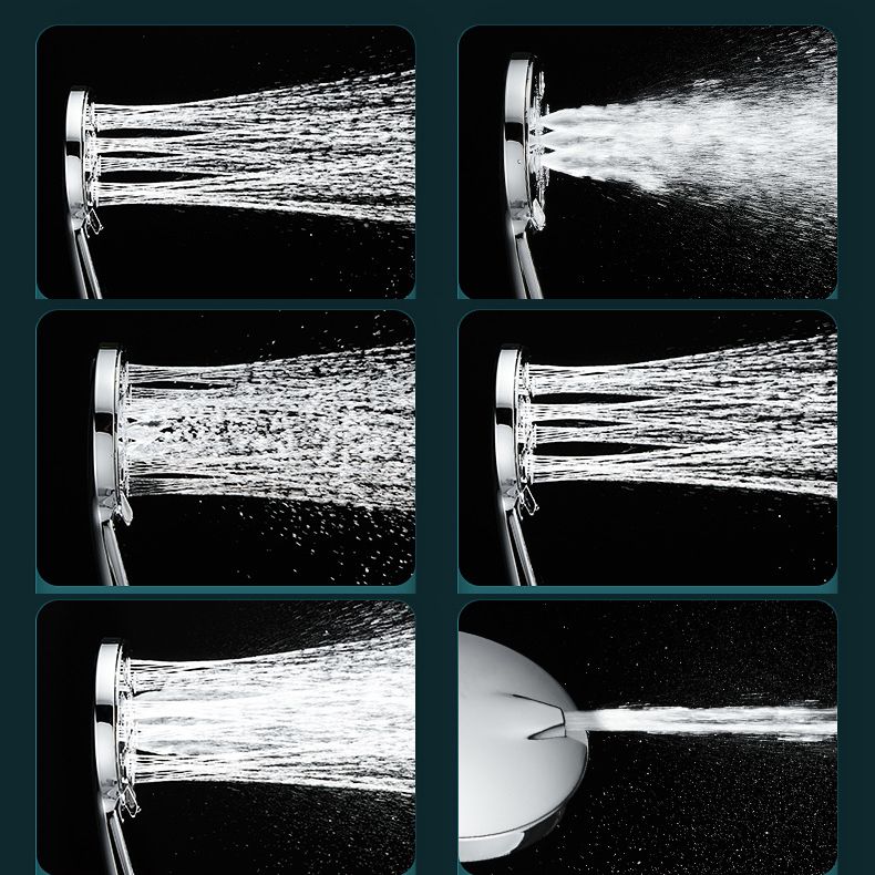 BowLift | Contemporary Shower Head Plastic Shower Head with Adjustable Water Flow