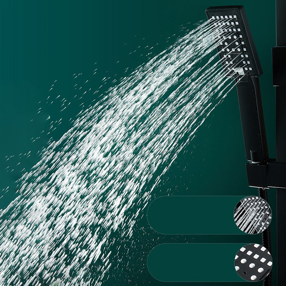 BowLift | Adjustable spray sample shower combination metal shower fitting arm showerhead with slip bar