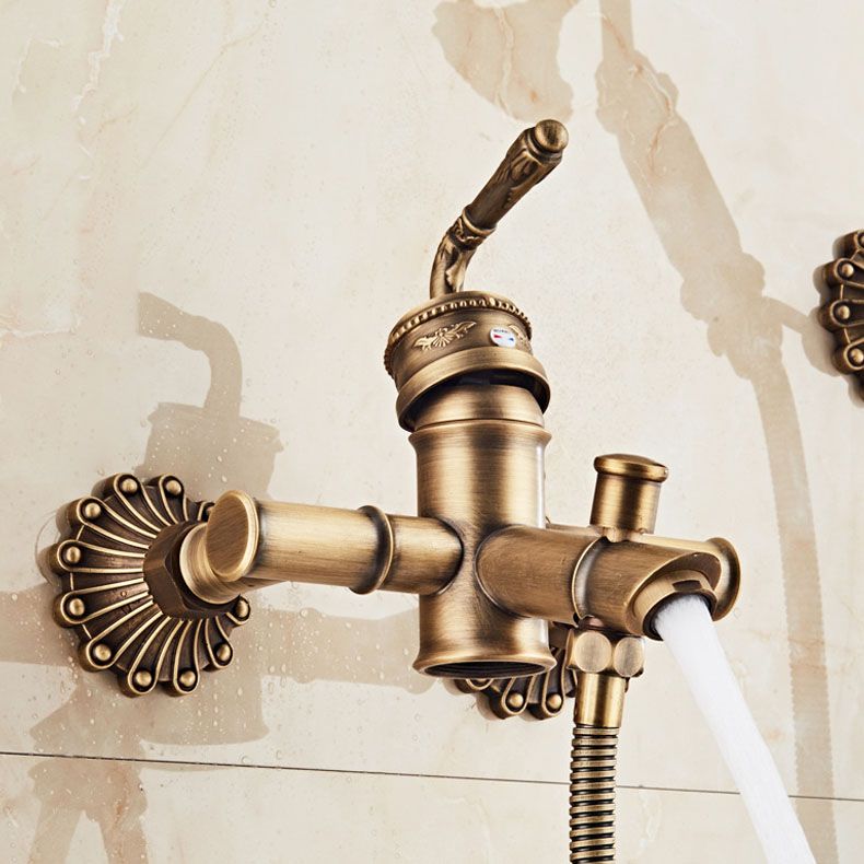 BowLift | Wall Mounted Metal Freestanding Bathtub Filler Copper Freestanding Faucet