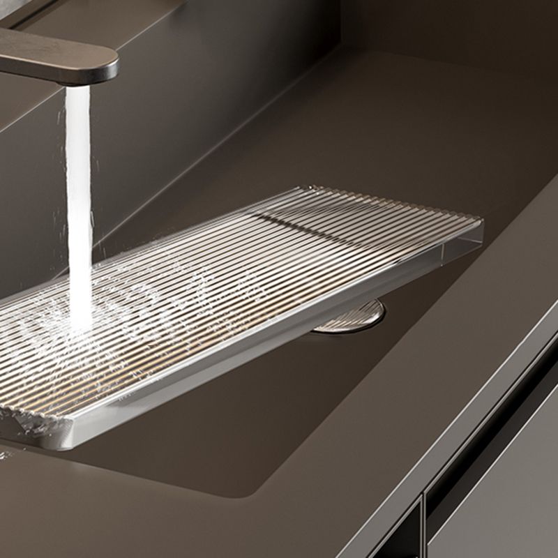 BowLift | Black Bathroom Set Metallic & Acrylic Bathroom Accessories Set made of Stainless Steel Aluminium