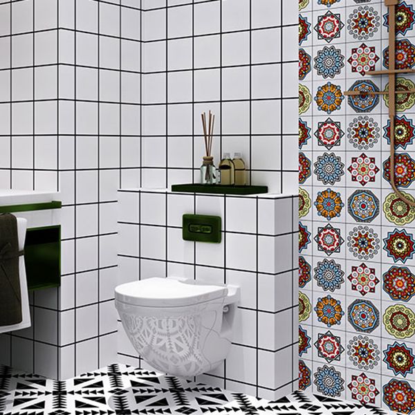 BowLift | Stylish Mosaic Tile Waterproof Peel-and-Stick Backsplash Tiles