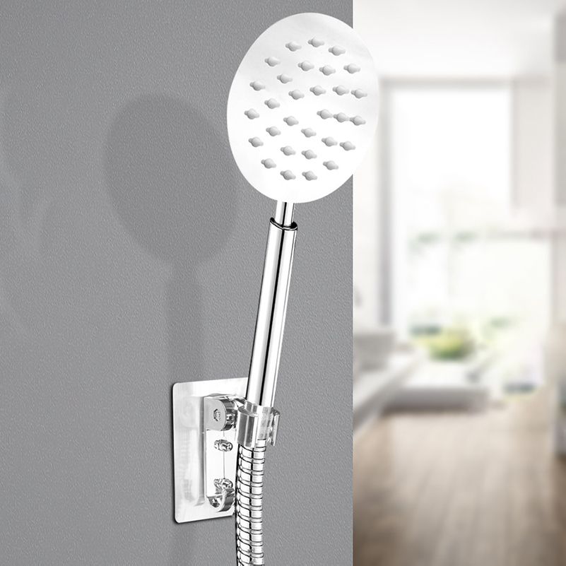 BowLift | Round Shower Head Stainless Steel 3 Sprays Wall Mounted Hand Shower
