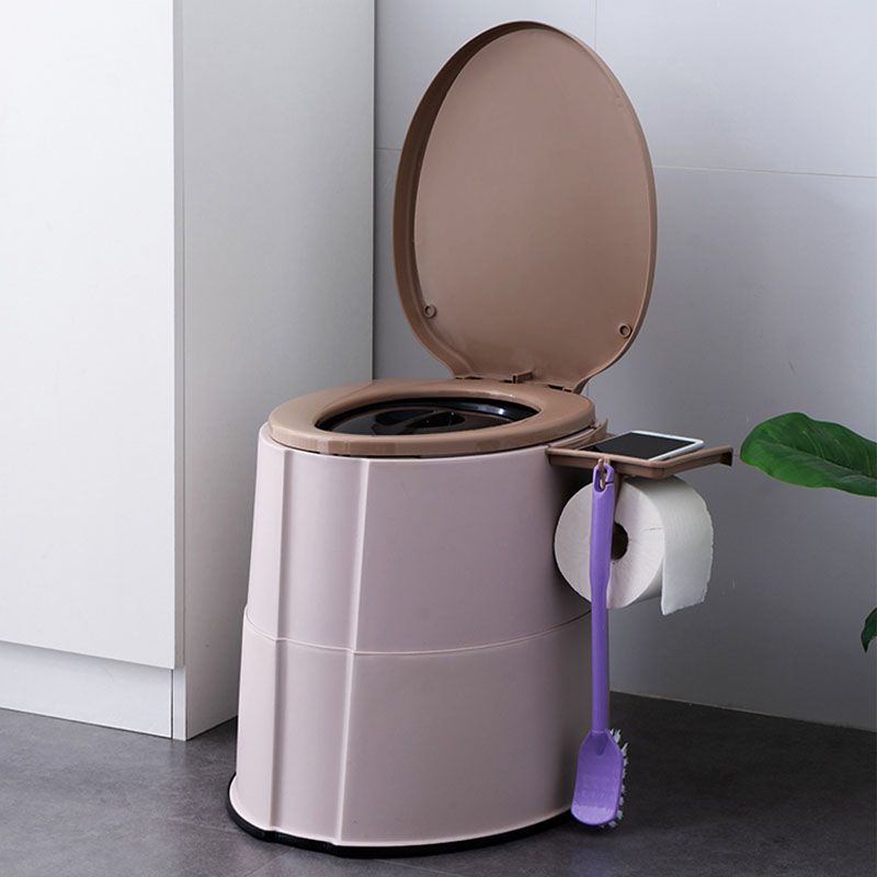 BowLift | Contemporary plastic floor-mounted toilet bowl with toilet seat for the bathroom