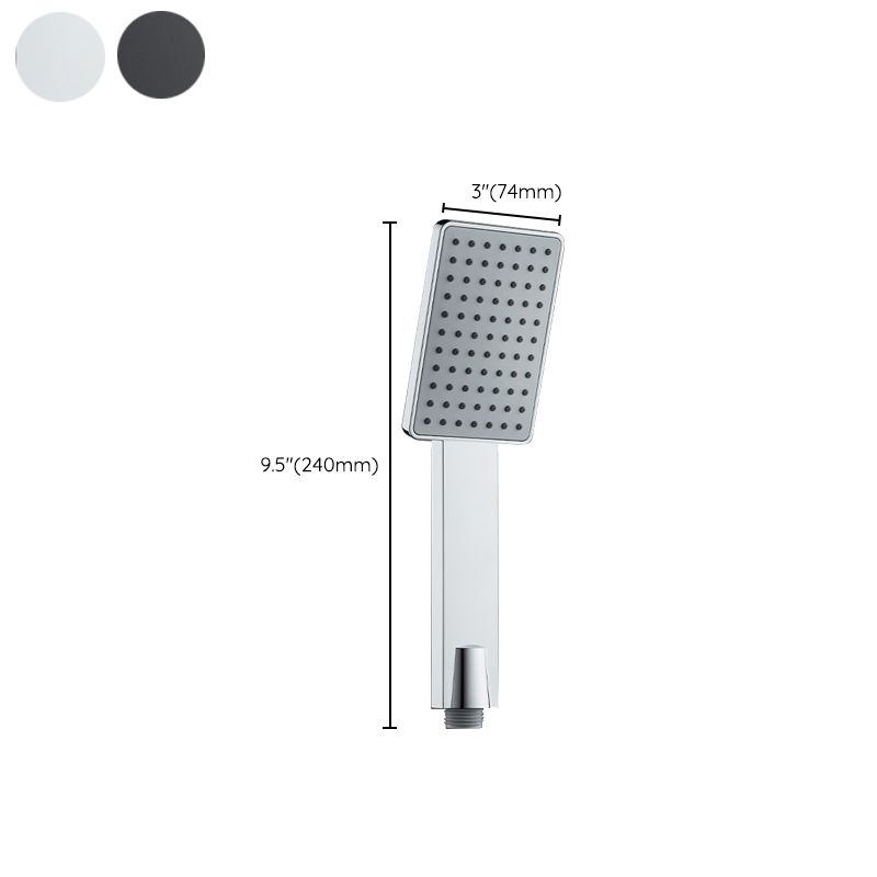 BowLift | Contemporary Handheld Supercharged Showerhead Square Turbo Spray Head