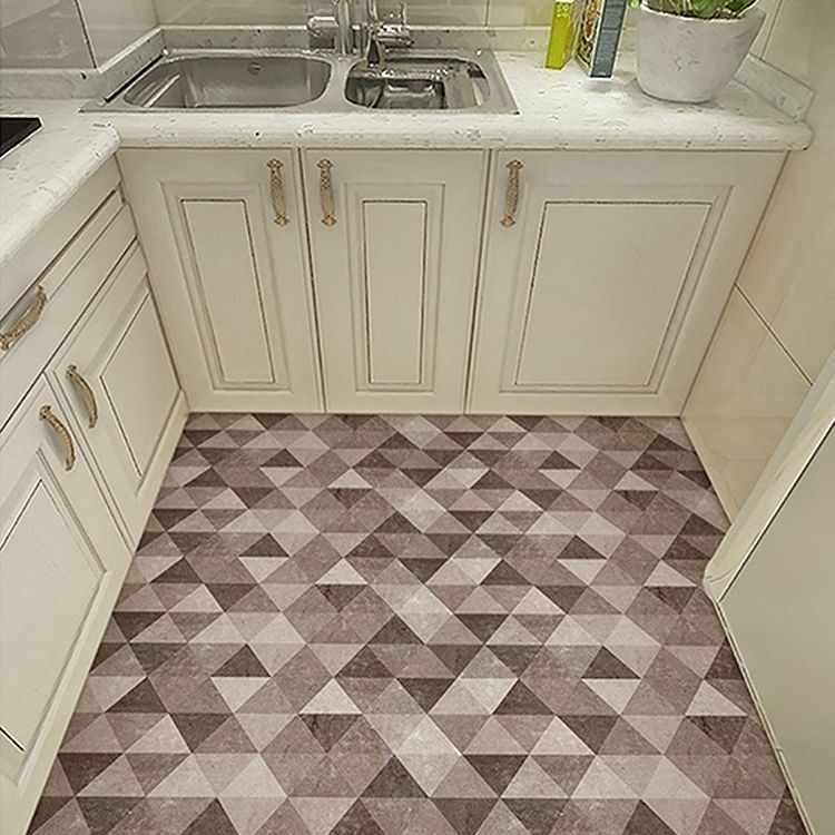 BowLift | Brown non-slip floor tile 30 cm x 60 cm brick effect single tile PVC