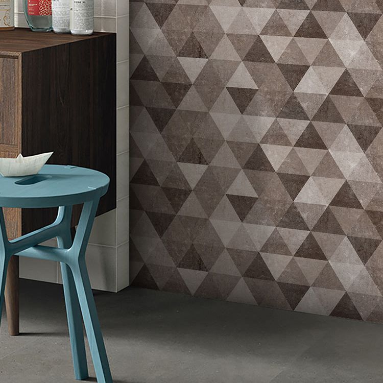 BowLift | Brown non-slip floor tile 30 cm x 60 cm brick effect single tile PVC