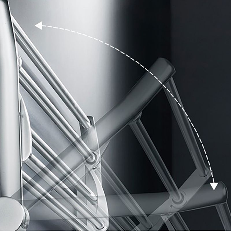 BowLift | Chrome/Black Classic Bathroom Accessory Set Modern Bath Shelf/Towel Bar & Paper Holder