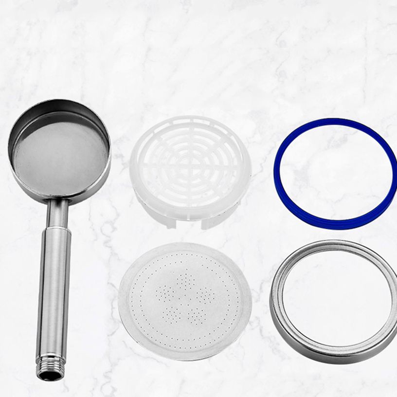 BowLift | Round Hand Shower Water-Saving Shower Head Made of Stainless Steel