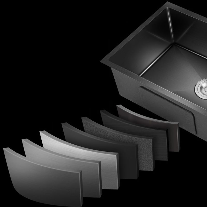 BowLift | Classic sink made of stainless steel built-in sink with scratch-resistant basin for the kitchen