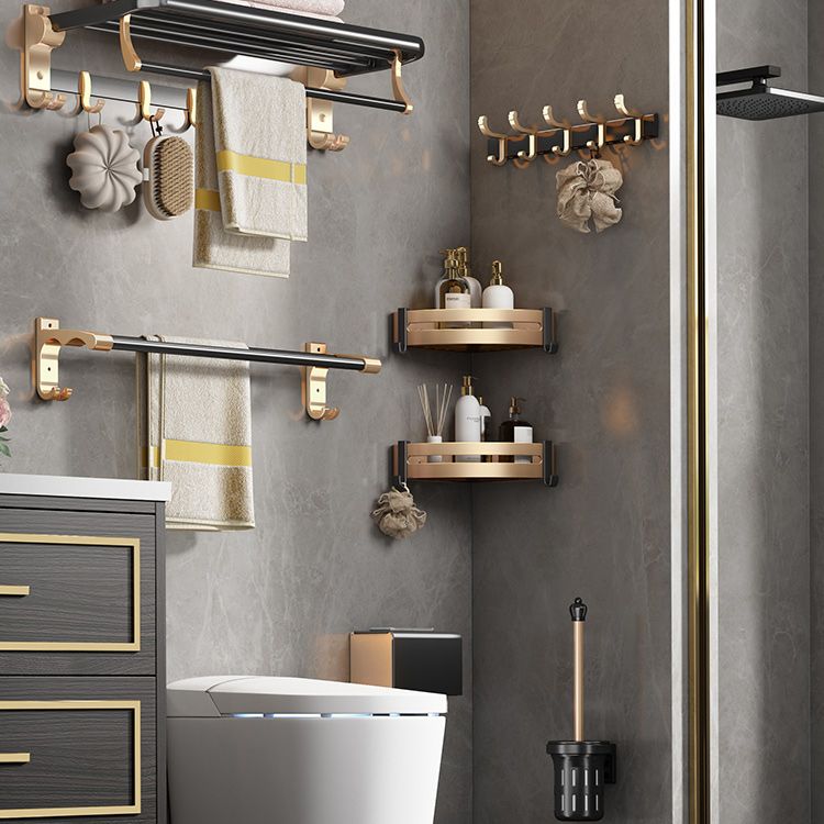 BowLift | 7-piece traditional bathroom accessory set aluminum bathroom accessory set