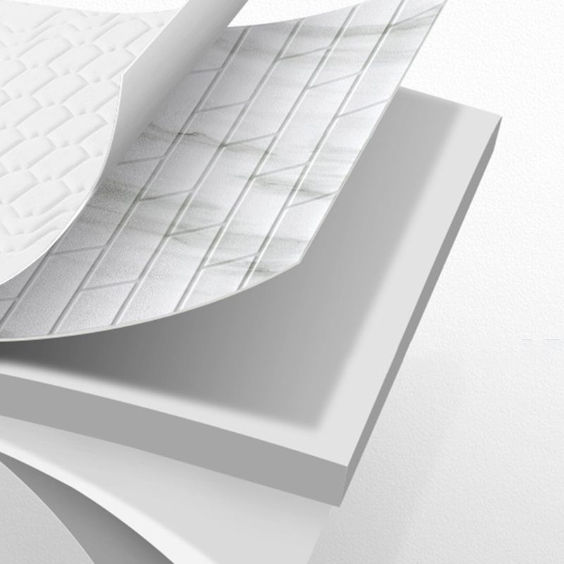 BowLift | Industrial Wall Panel, 3D Brick Bathroom Wall Panels Set of 2